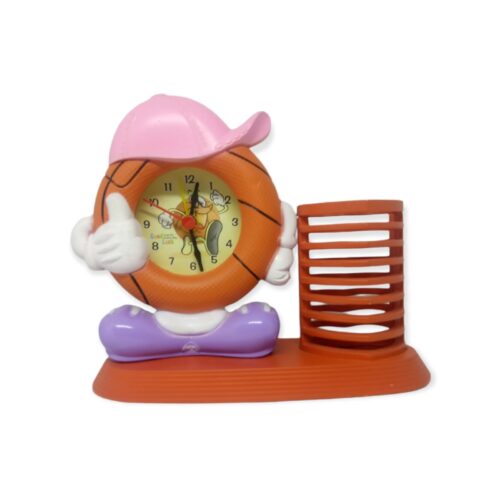 Reloj Porta Lápiz Pelota de Basket